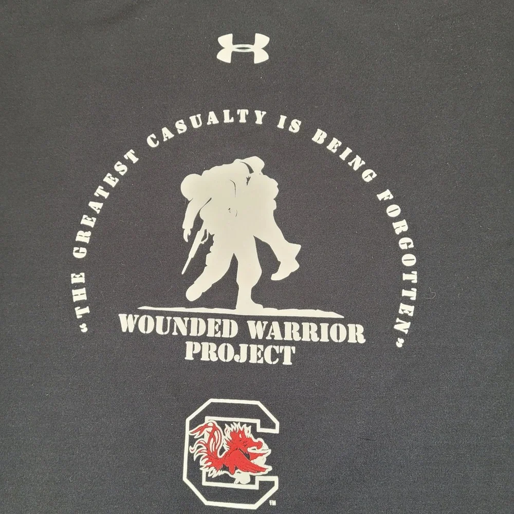 Under Armour Wounded Warrior Project South Carolina Gamecocks Sweatshirt Mens LG